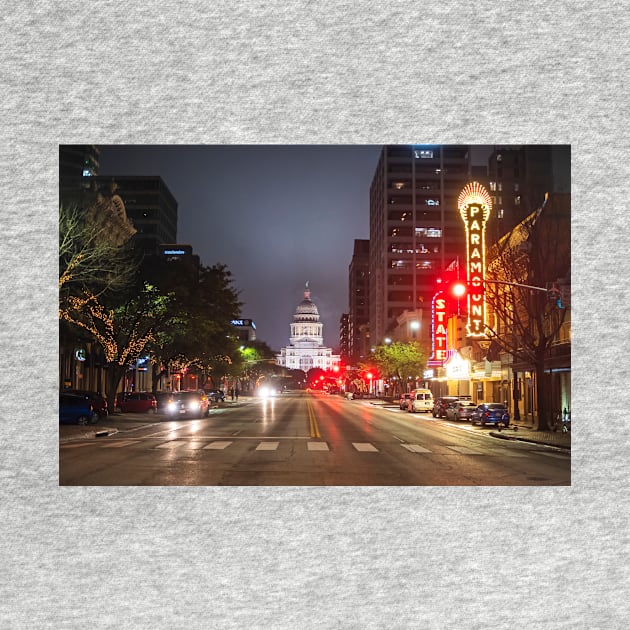 Austin TX Texas Capitol Building Congress Street by WayneOxfordPh